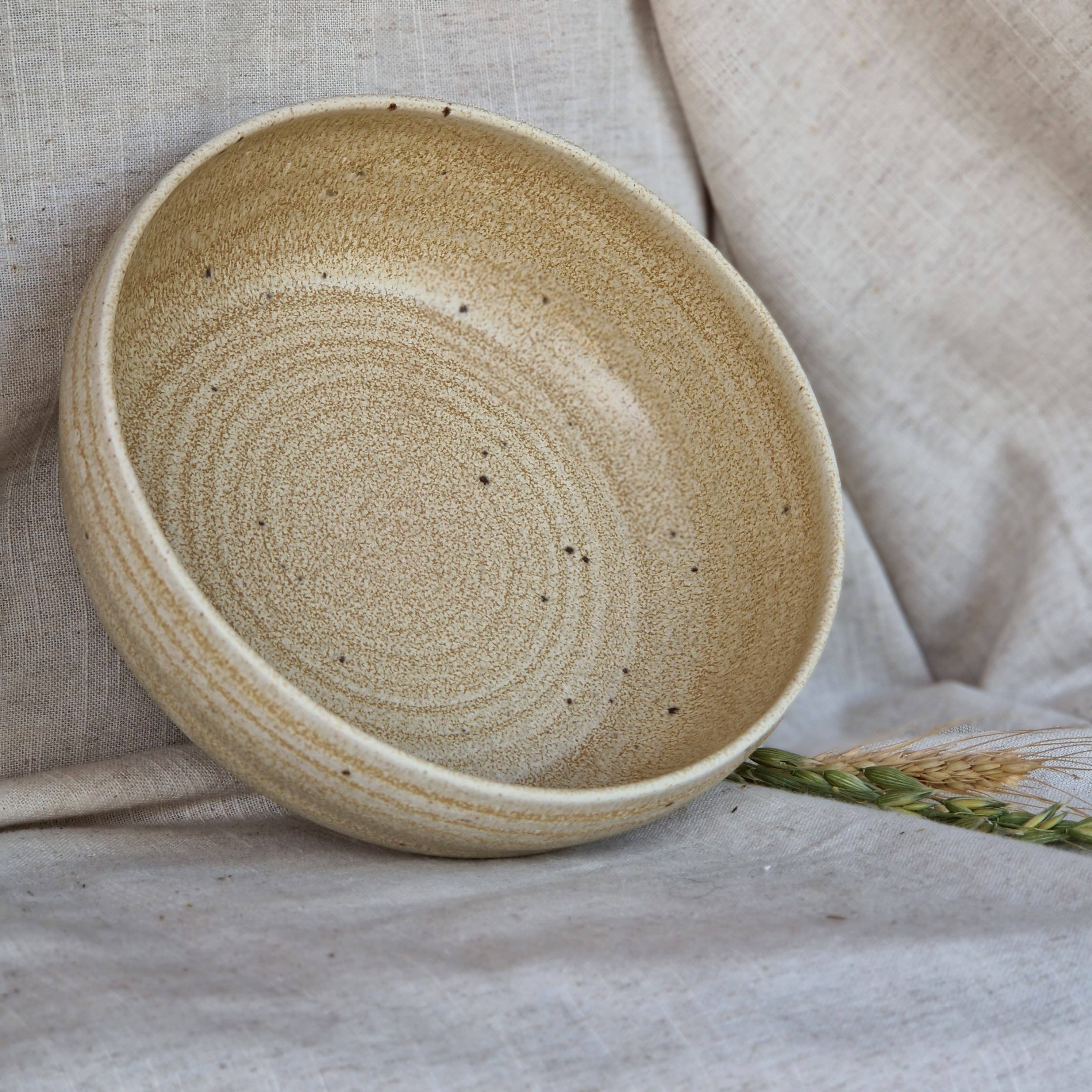 Charlotte Manser Ceramics - Wholesale Bowl - Cream Handmade Ceramic Pasta Bowl2