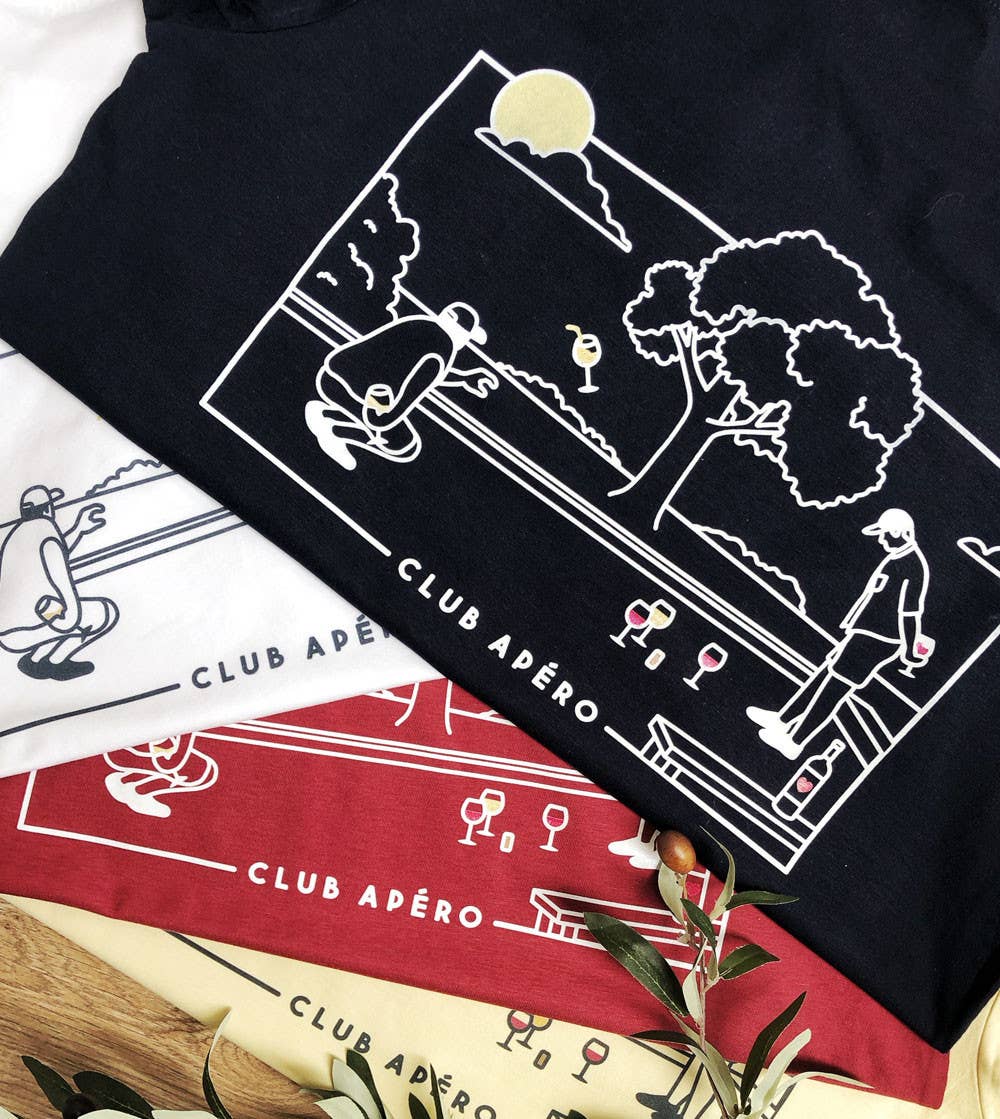 Juste un t-shirt - Wholesale Screen Printed T-Shirt - Unisex - Printed T-shirt - Club Apéro1