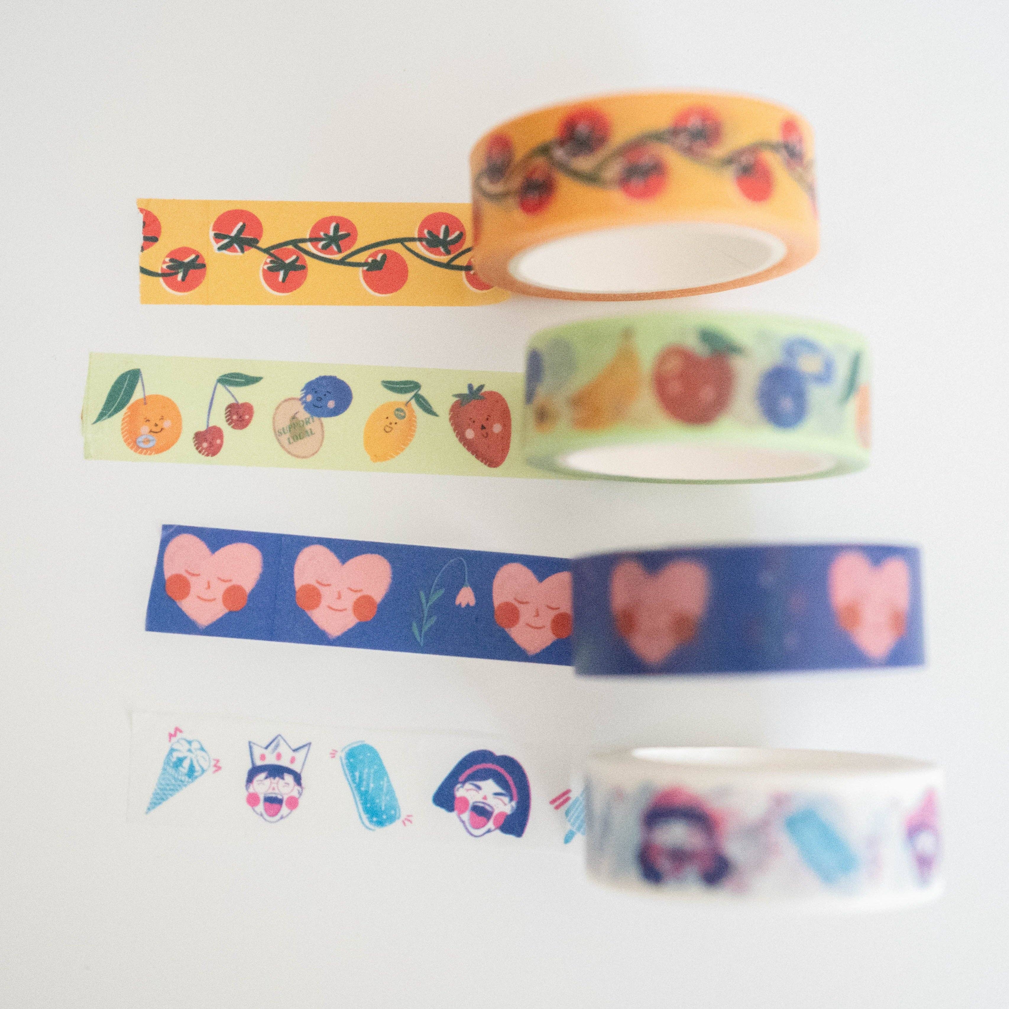 hey ✿ sooj - Wholesale Washi Tape - Heart Heads Washi Tape3
