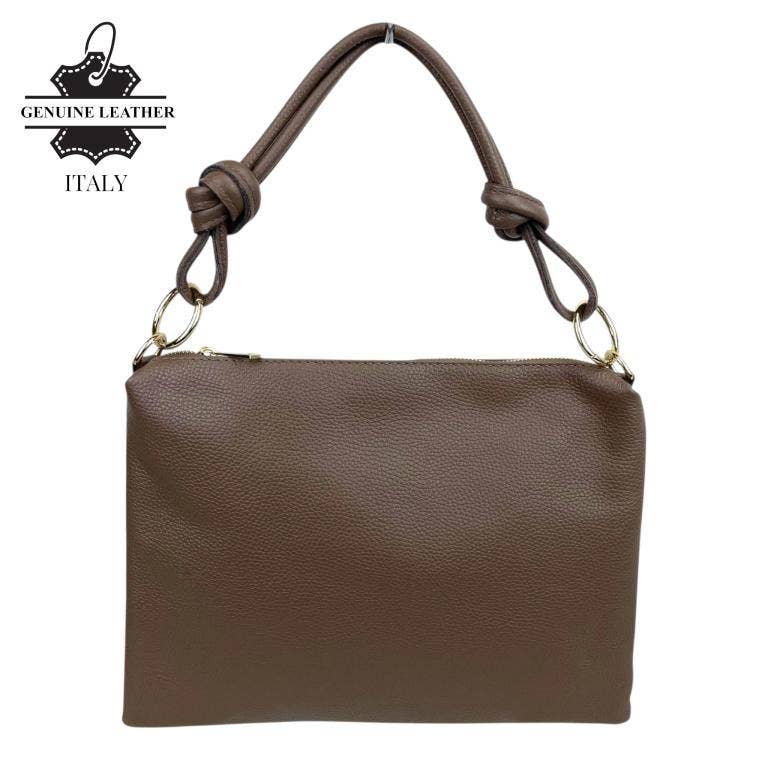 Chenson & Gorett – Großhandel Henkeltasche – Damen – Handtasche aus italienischem Leder mit Reißverschluss Damen 580252