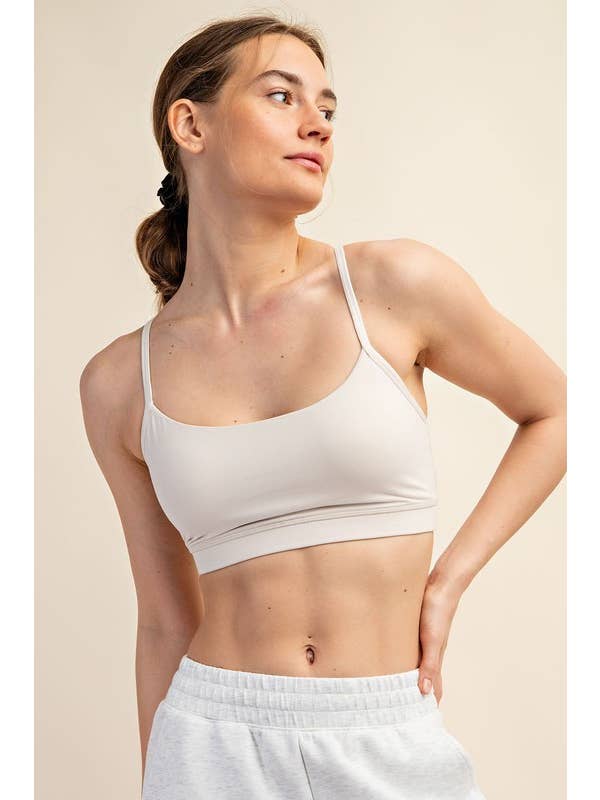 Sunday Morning - Wholesale Sports Bra - Women's - T479937 RACER BACK RECYCLED BUTTER SOFT BRA TOP19