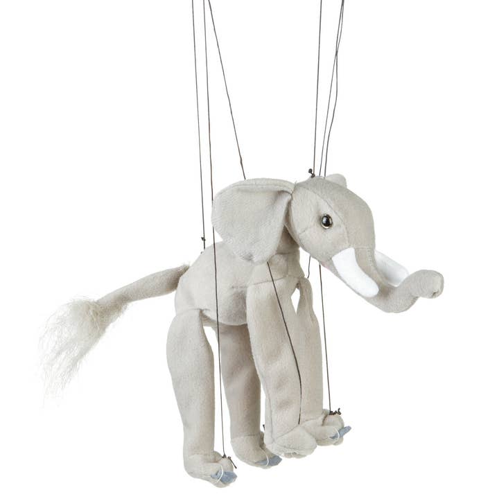Silly Puppets - Wholesale Puppet - Kids & Baby - Sunny Puppets Elephant Marionette (Small - 8")
