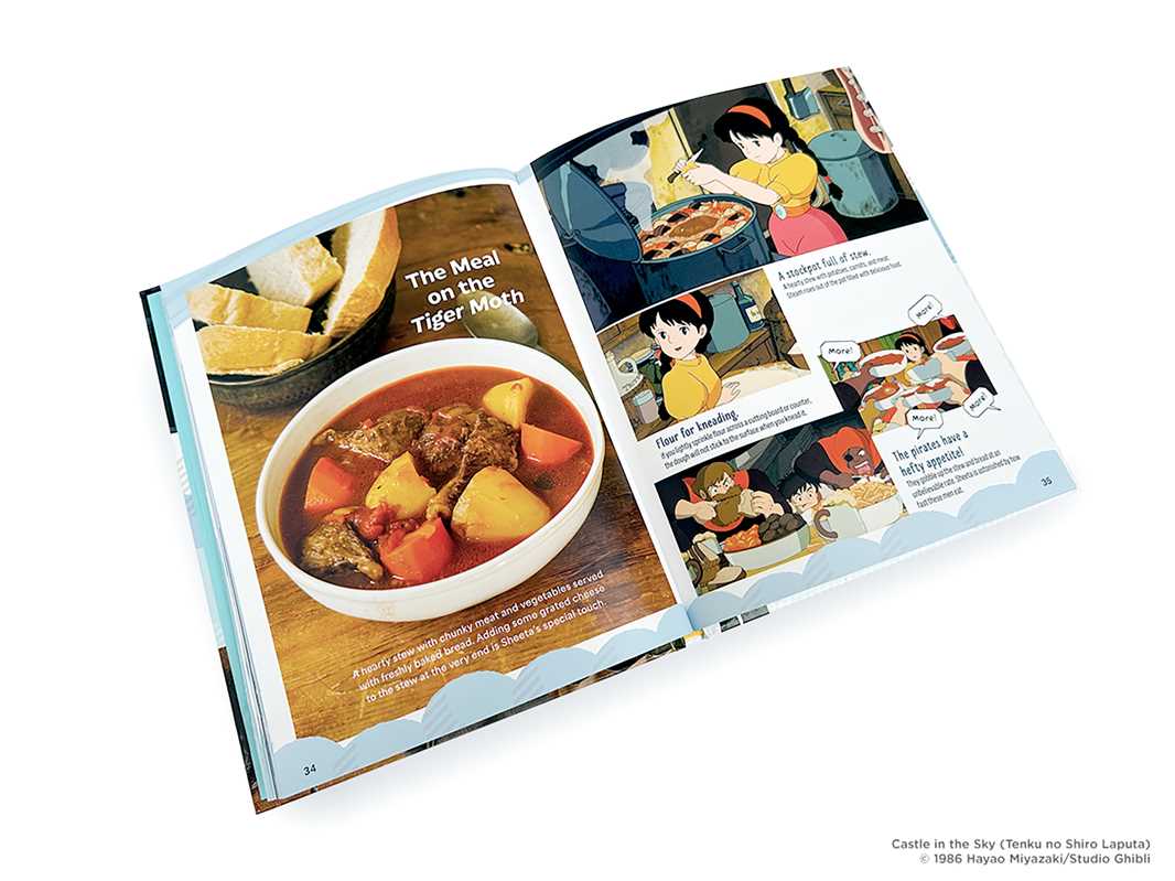 Simon & Schuster - Wholesale Cookbooks & Food - Castle in the Sky: The Official Cookbook by Studio Ghibli2