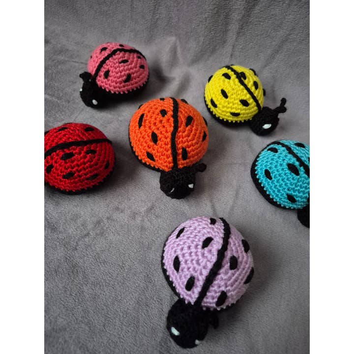 despinacrafting - Venta al por mayor Peluche - Niños y bebés - Mariquita de ganchillo