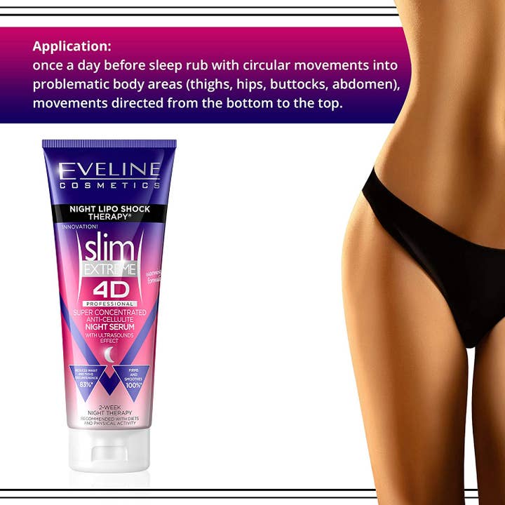 Eveline Cosmetics - Wholesale Anti-Aging Moisturizer - Slim Extreme 4D Super Concentrated Cellulite Night Cream5