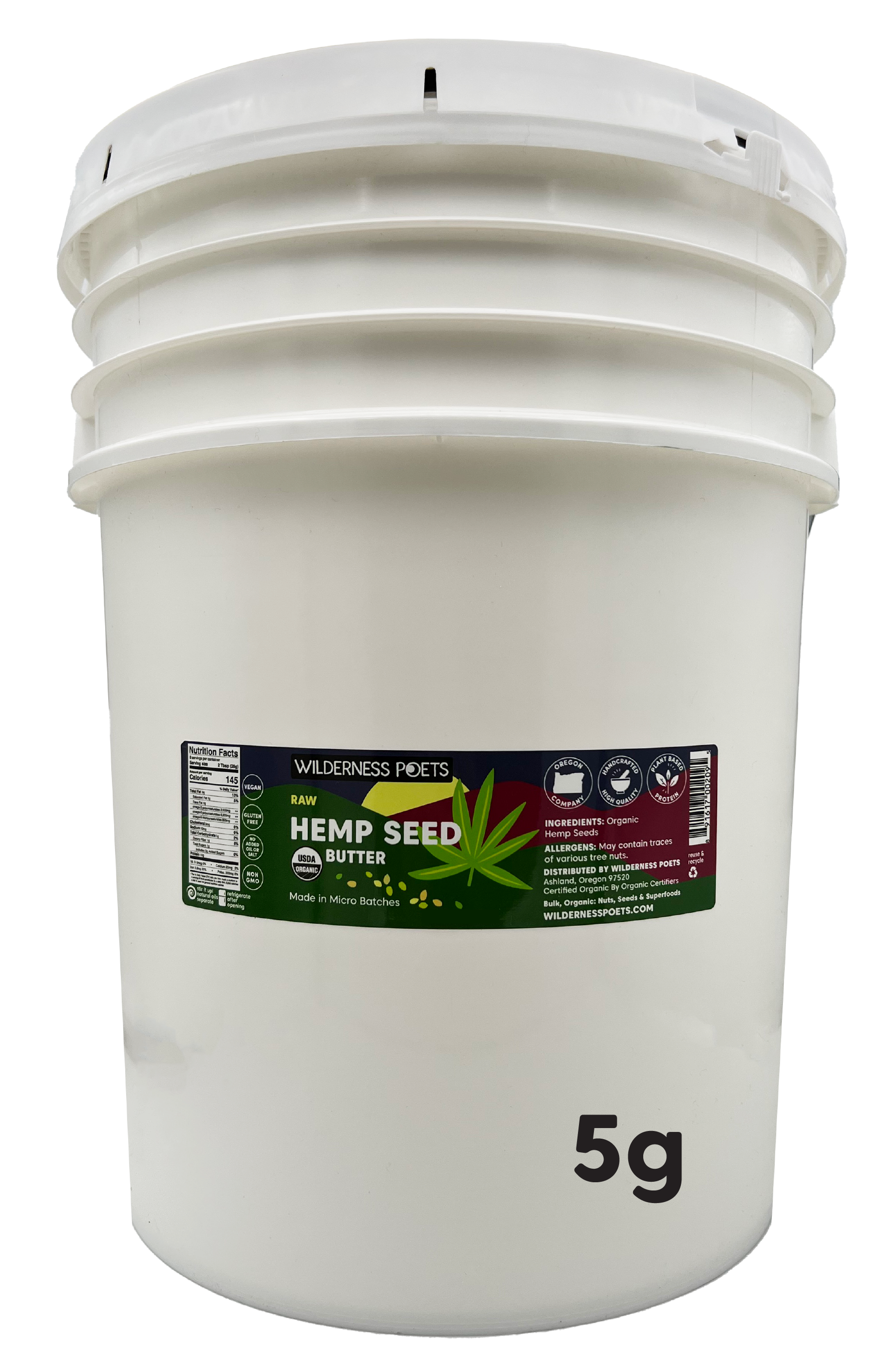 Wilderness Poets - Wholesale Nut Butter - Organic Hemp Seed Butter11