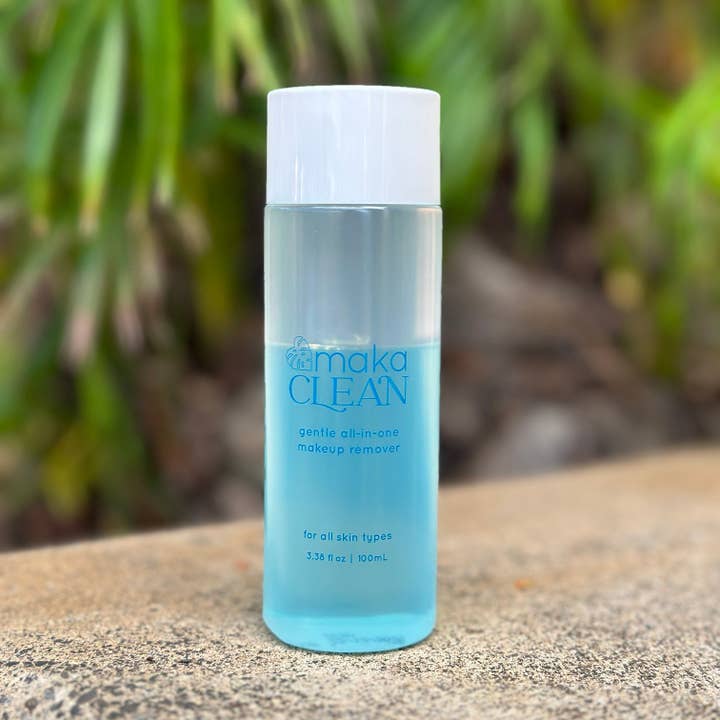 makaCLEAN – gentle all-in-one makeup remover for wholesale by MakaBeauty Hawaii
