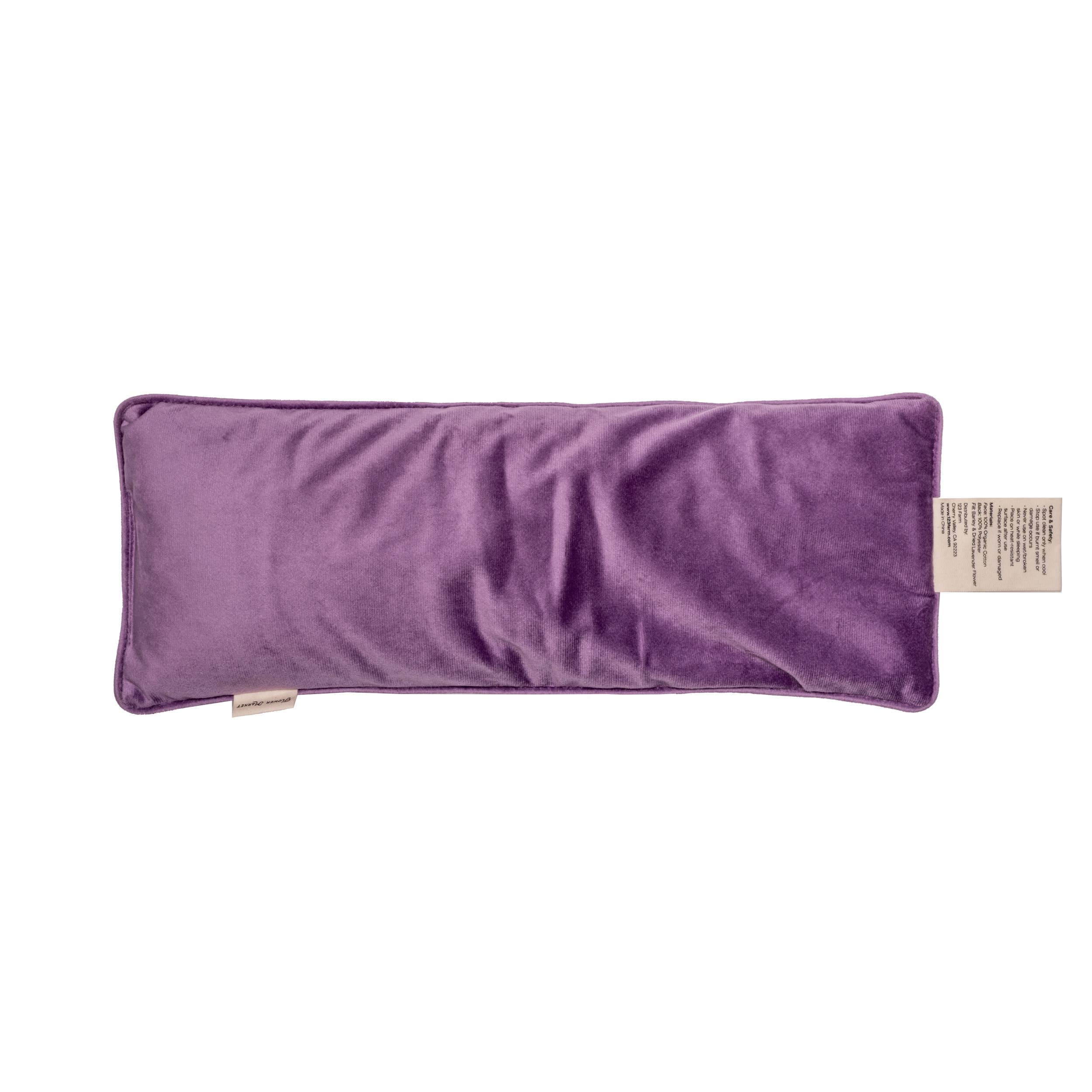 123 Farm - Wholesale Spa/Therapy Pillow - Lavender Neck Pillow -- Organic Cotton Heat or Cool2