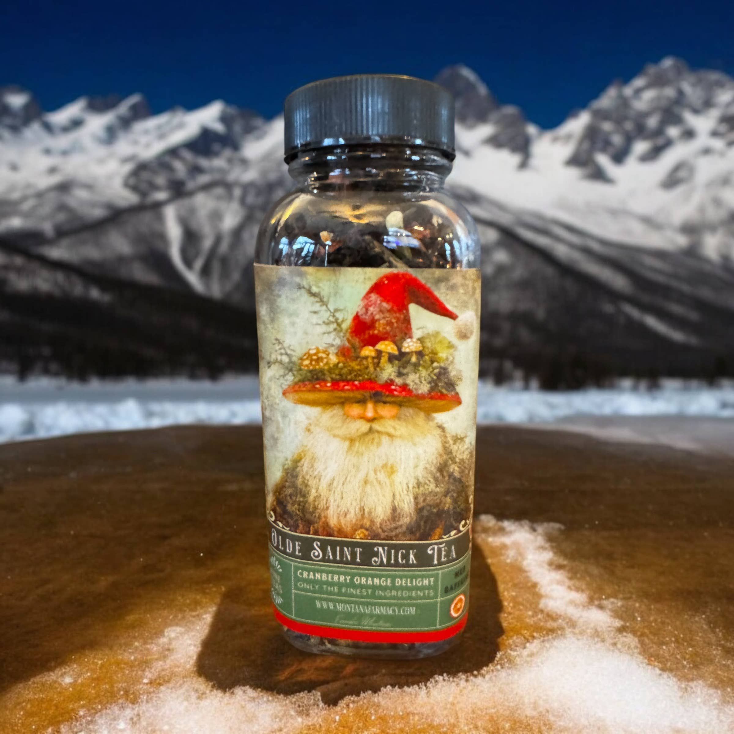Montana Farmacy - Wholesale Loose Tea - Olde Saint mushroom Nick Vintage Victorian Christmas Tea 8