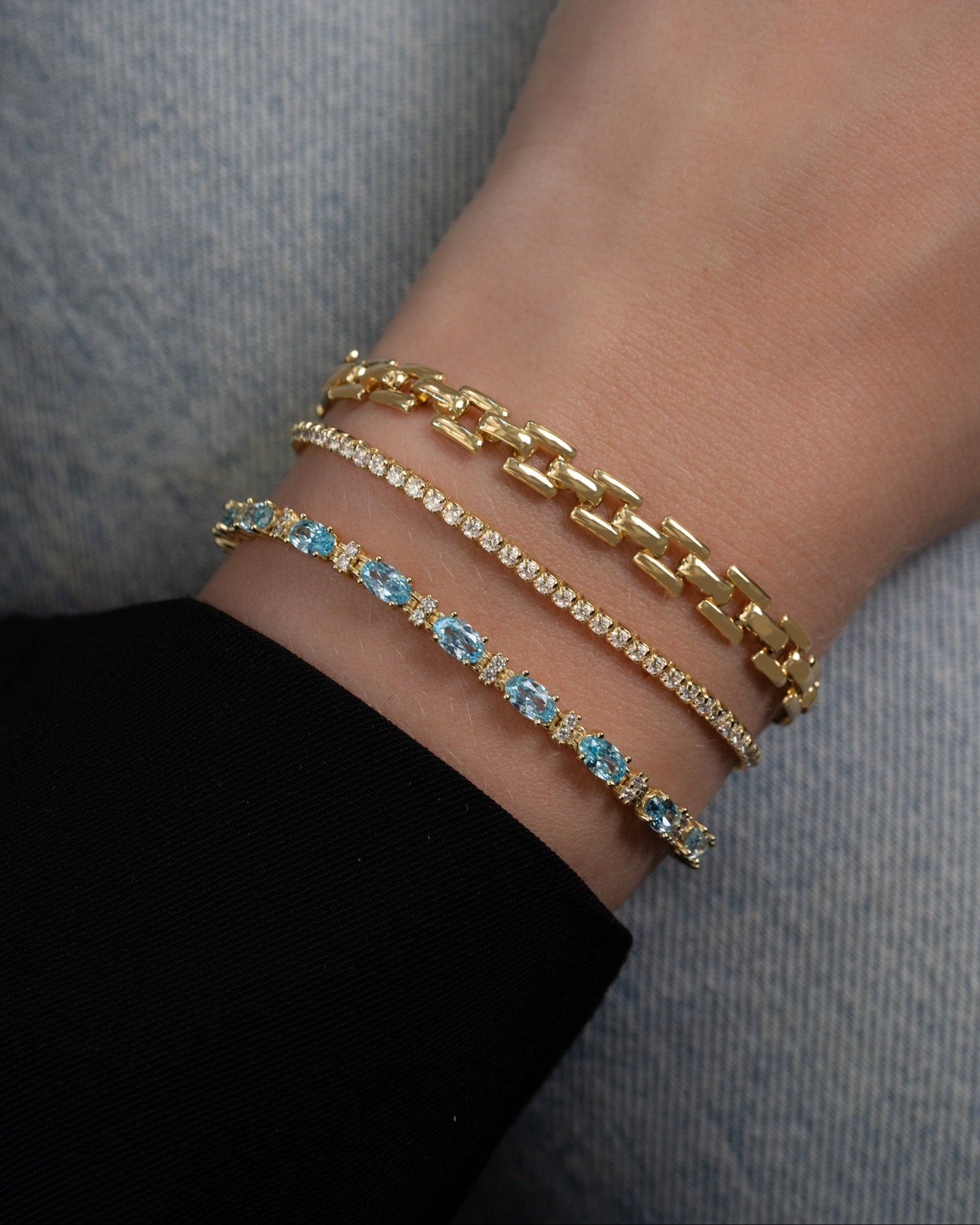 Sami Jewels - Vente Bracelets maillon et chaîne - Bracelet à maillons Jasmine5