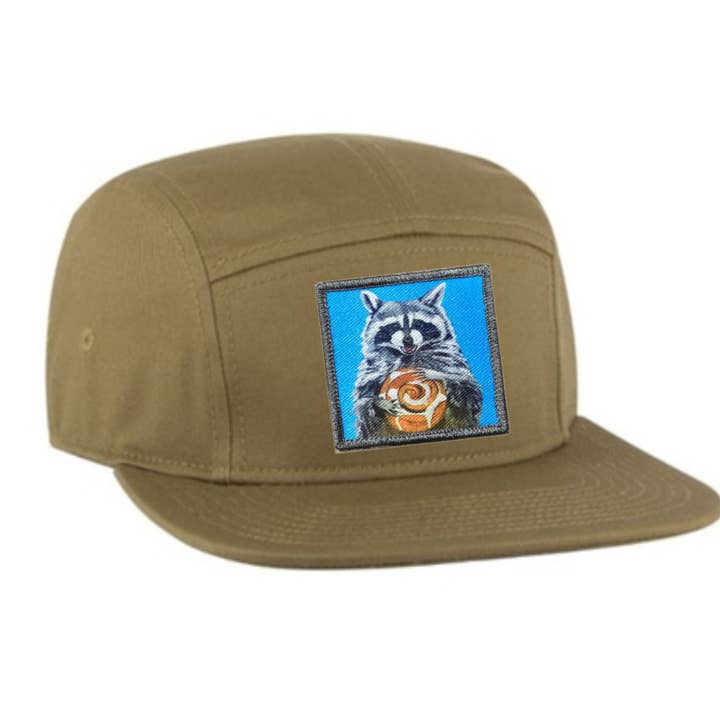 FLYN - Wholesale Flat-brimmed cap – Unisex - Cinnabun Bandit Coyote Camper Hat
