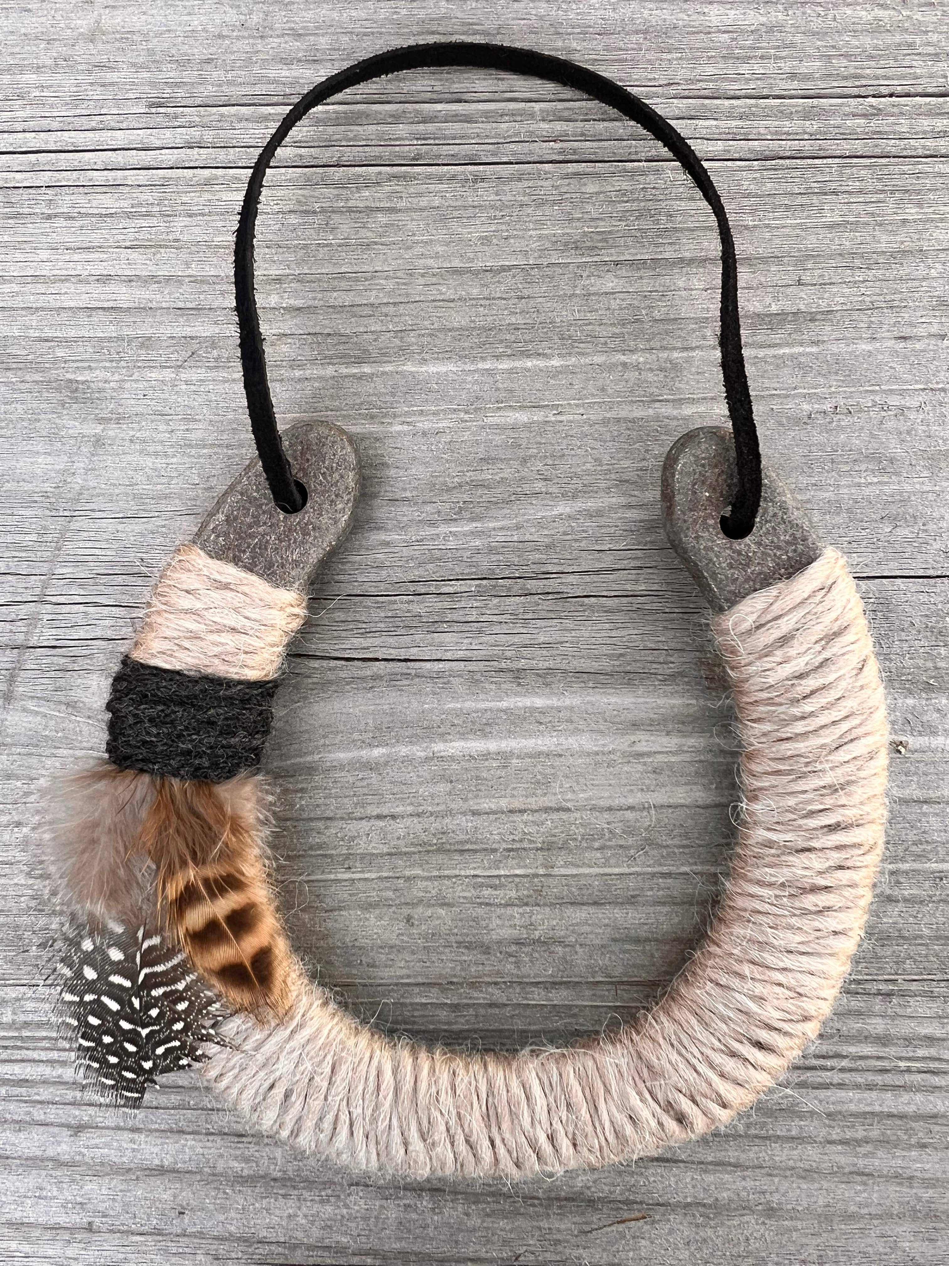 Bear + Scout - Wholesale Sculpture - Up-cycled LUCKY horseshoes