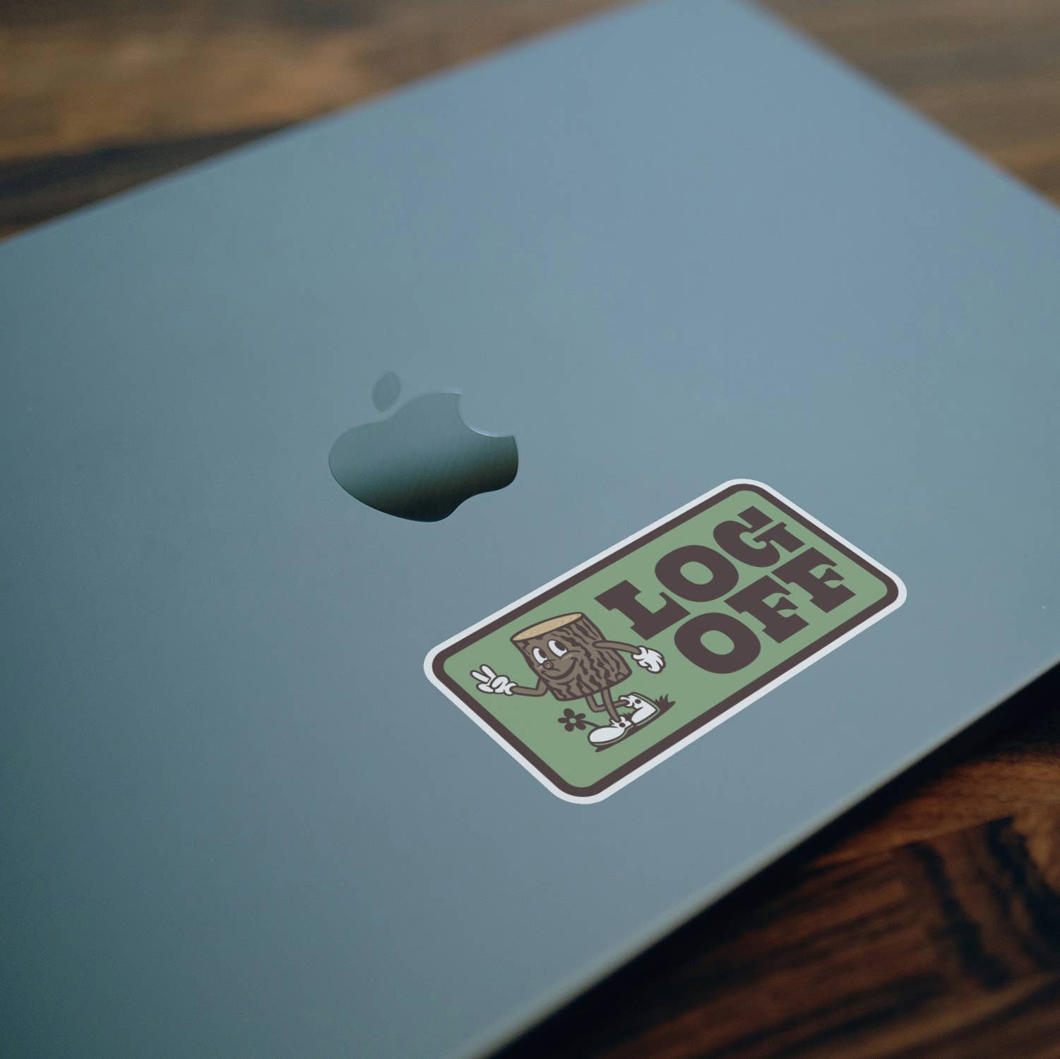 Squatchy - Wholesale Sticker - Log Off Sticker2