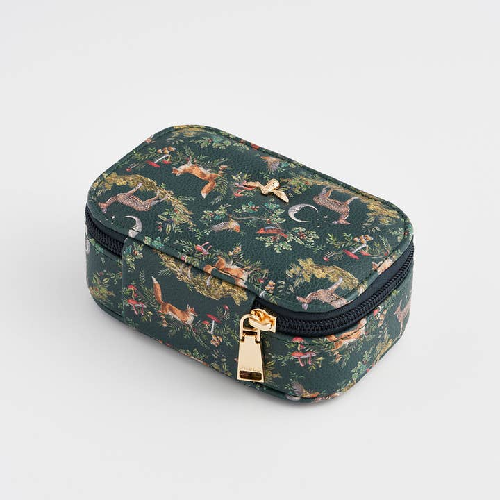 Fable England – wholesale Jewellery box/organiser – Into the Woods Small Green Jewellery Box3