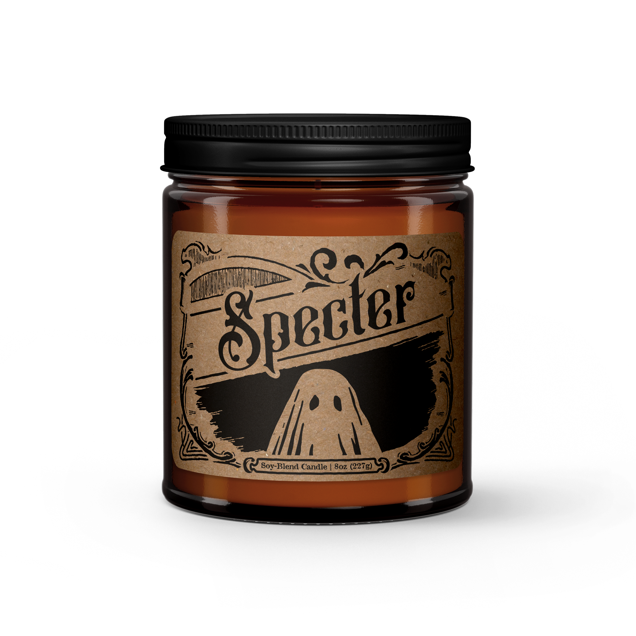 Ludlow Luna - Wholesale Jar/Filled Candle - SPECTER Soy Candle [Santal+Mint+Palo Santo] 2