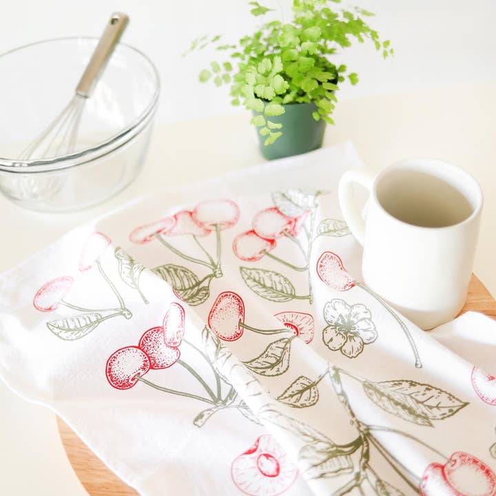 Highland Ridge | Handmade Home Decor - Wholesale Theedoek - Cherry theedoek5