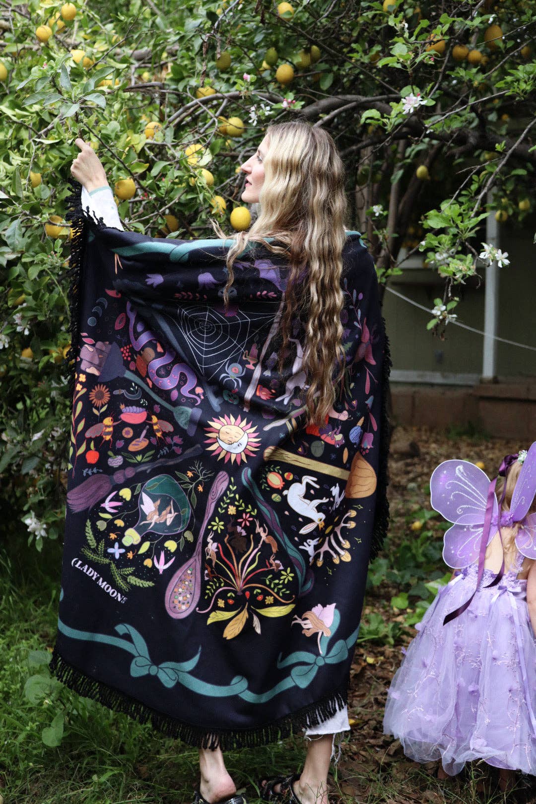 Lady Moon Co.® – wholesale Beach towel – Wheel Of The Fae Traveling Spell Space6