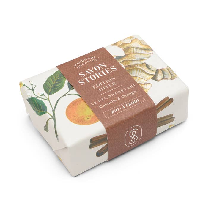 Winter Edition organisk fast tvål, Le Récomfortant för wholesale av Savon Stories
