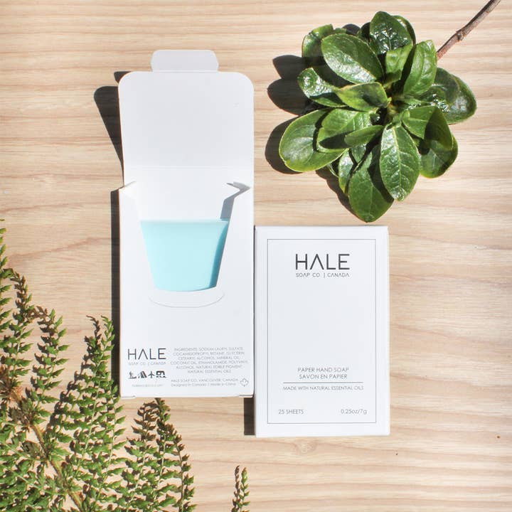 Sea Breeze Paper Hand Soap for wholesale by Hale Living Co.