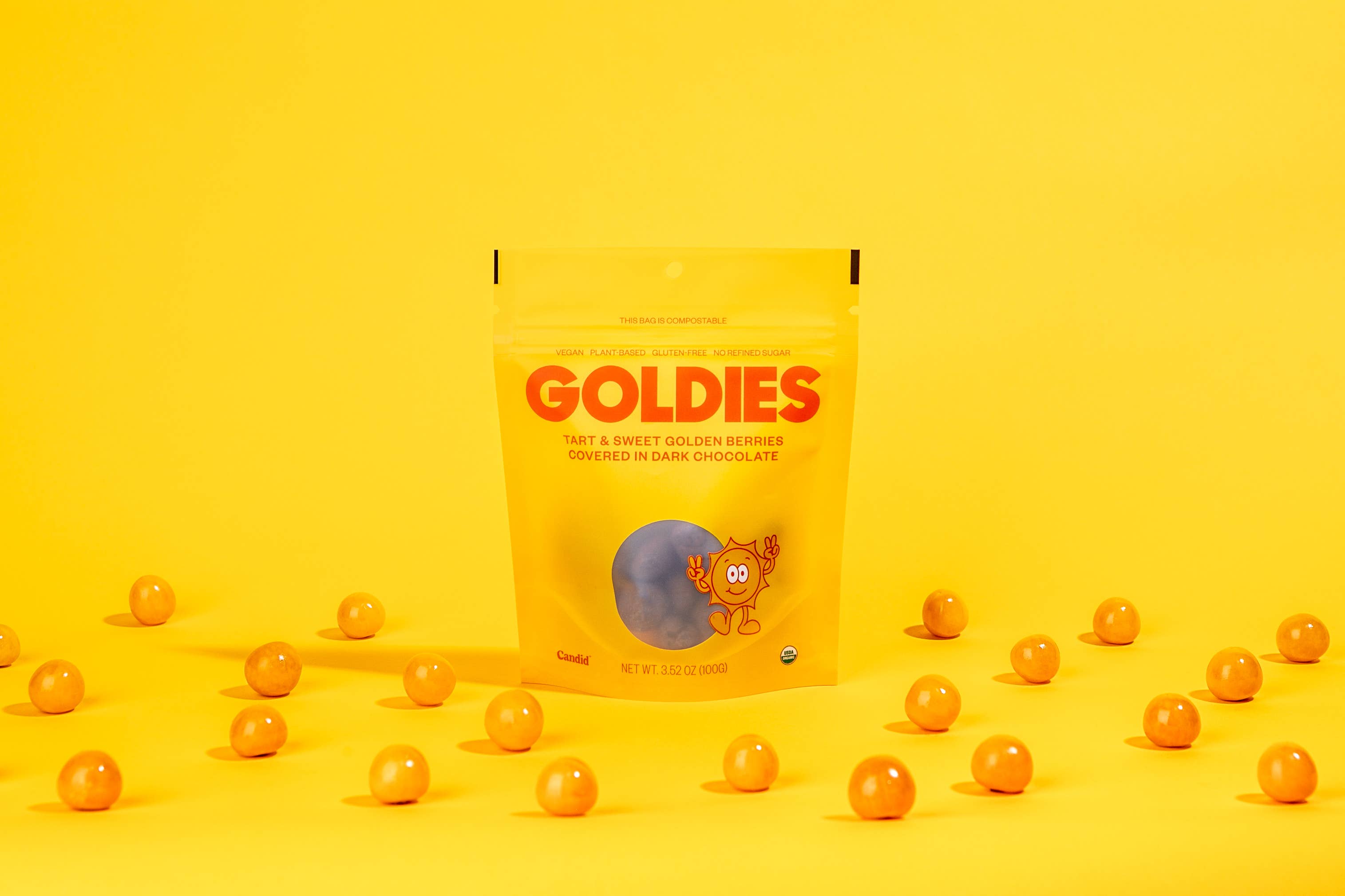 Candid - Wholesale Snoepjes met chocolade - GOLDIES — gouden bessen met een laagje chocolade5