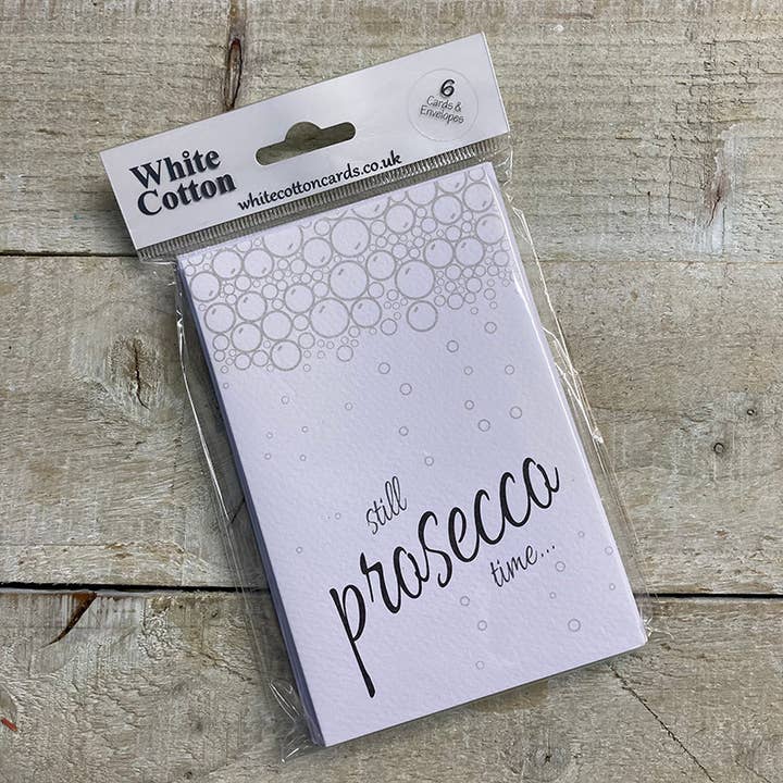 Carnets de notes : Prosecco Time, lot de 6 (N95-5) pour la vente par White Cotton Cards