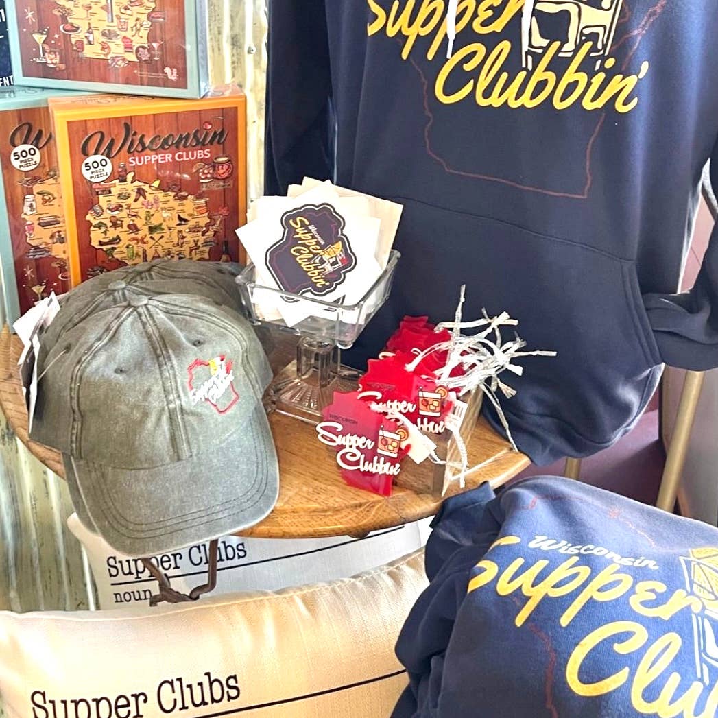 Atomic Kraftworks - Wholesale Ornament - Wisconsin Supper Clubbin' Acrylic Ornament1