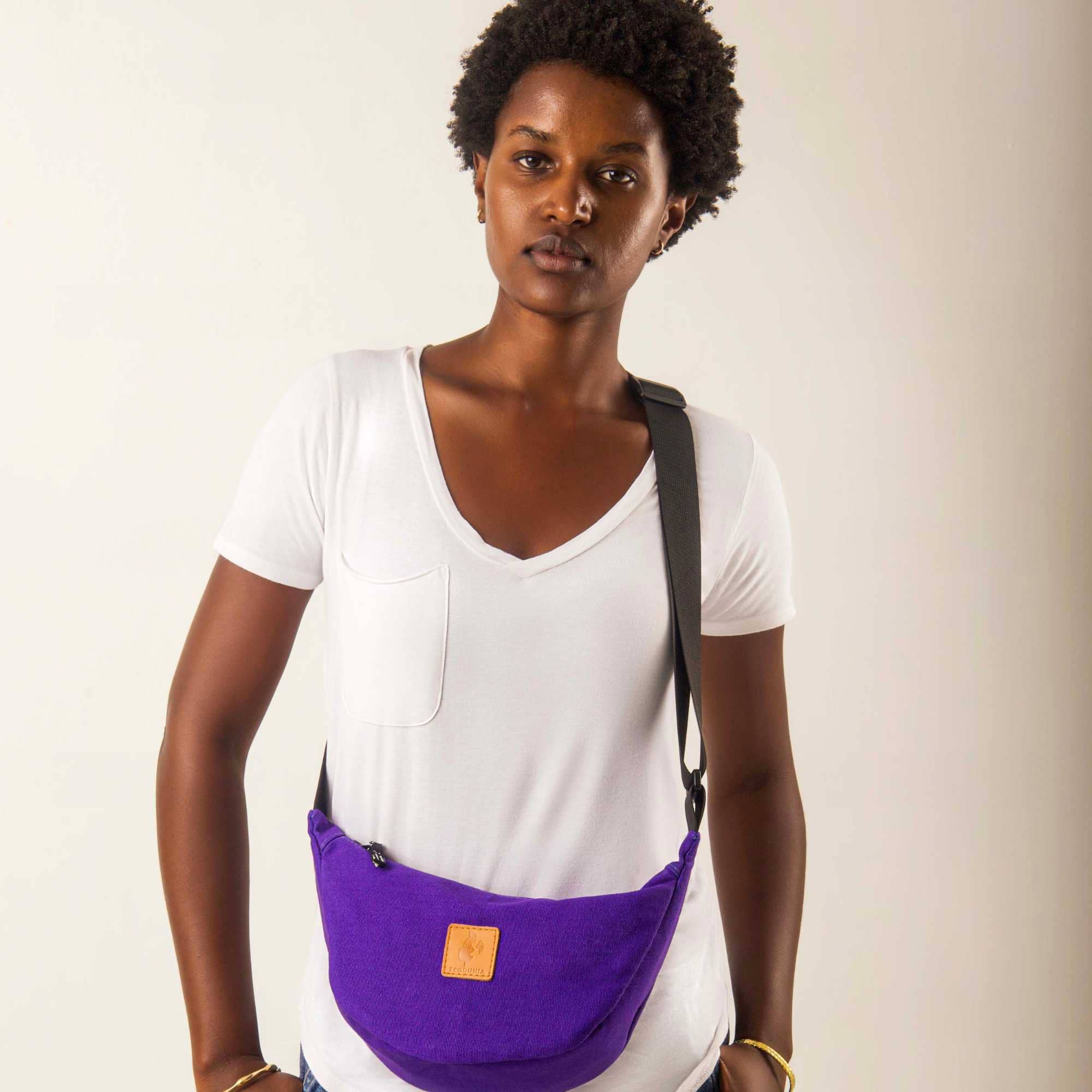 Ecodunia - Wholesale Shoulder Bag - Unisex - Round Mini Shoulder Bags for Women - Canvas Bag10