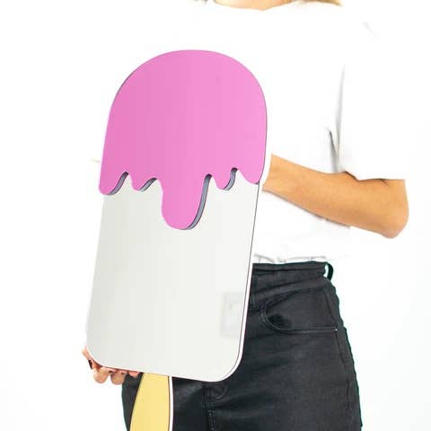 4ArtWorks - Wholesale Wall Accent - Ice Cream | Acrylic Art | Mirrored Wall Decor4