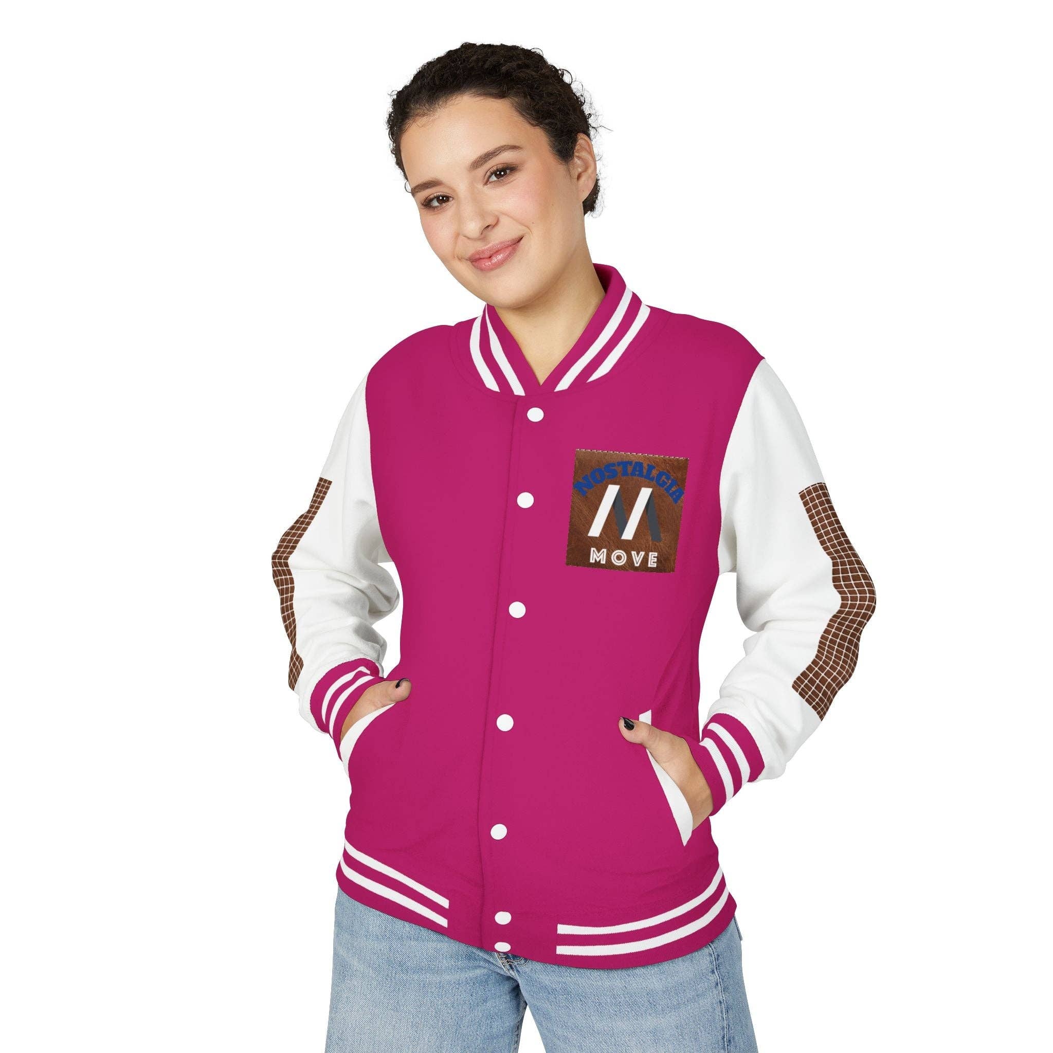 RC'nSONS - Wholesale Varsity/Baseball Jacket - Women's - Vintage-Inspired Heavyweight Letterman Jacket, Unisex Varsity Jacket, Retro College Apparel, Perfect for Game Day, Nostalgia Move Style16