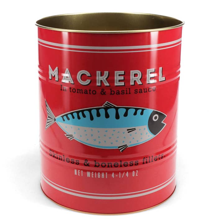 Rex London UK - Wholesale Kitchen Storage/Organizer - Xl Storage Tins (Set of 2) - Fish