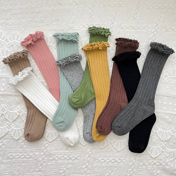 Solid Braided Design Socks for wholesale by THE INTSUP USA
