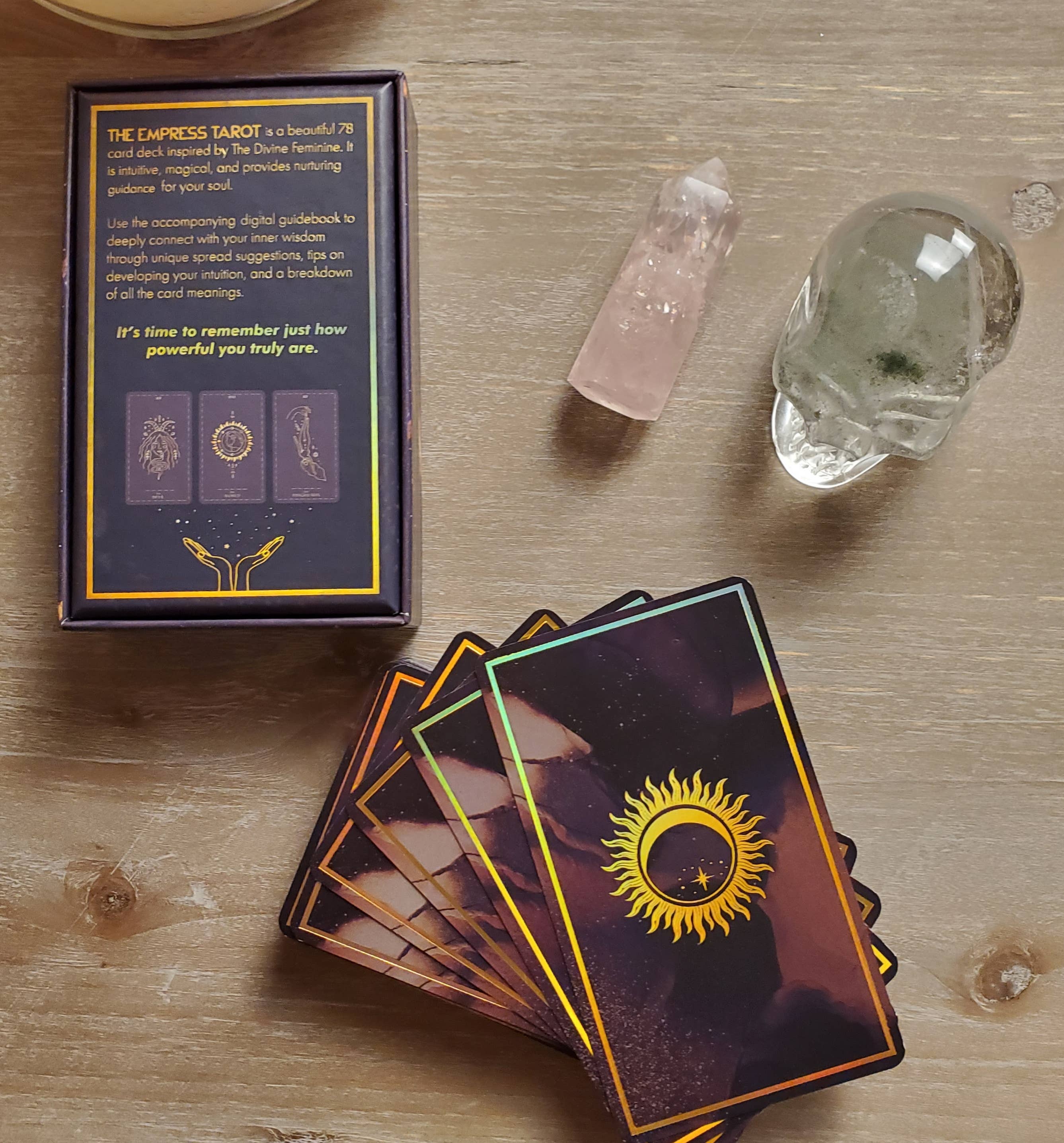 Living Ethereal – Engroshandel Tarotkort – The Empress Tarot kortspil6