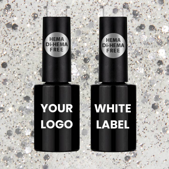 Smalto gel White Label Hema-Free S586 per la vendita all'ingrosso da parte di UNIQNAILS