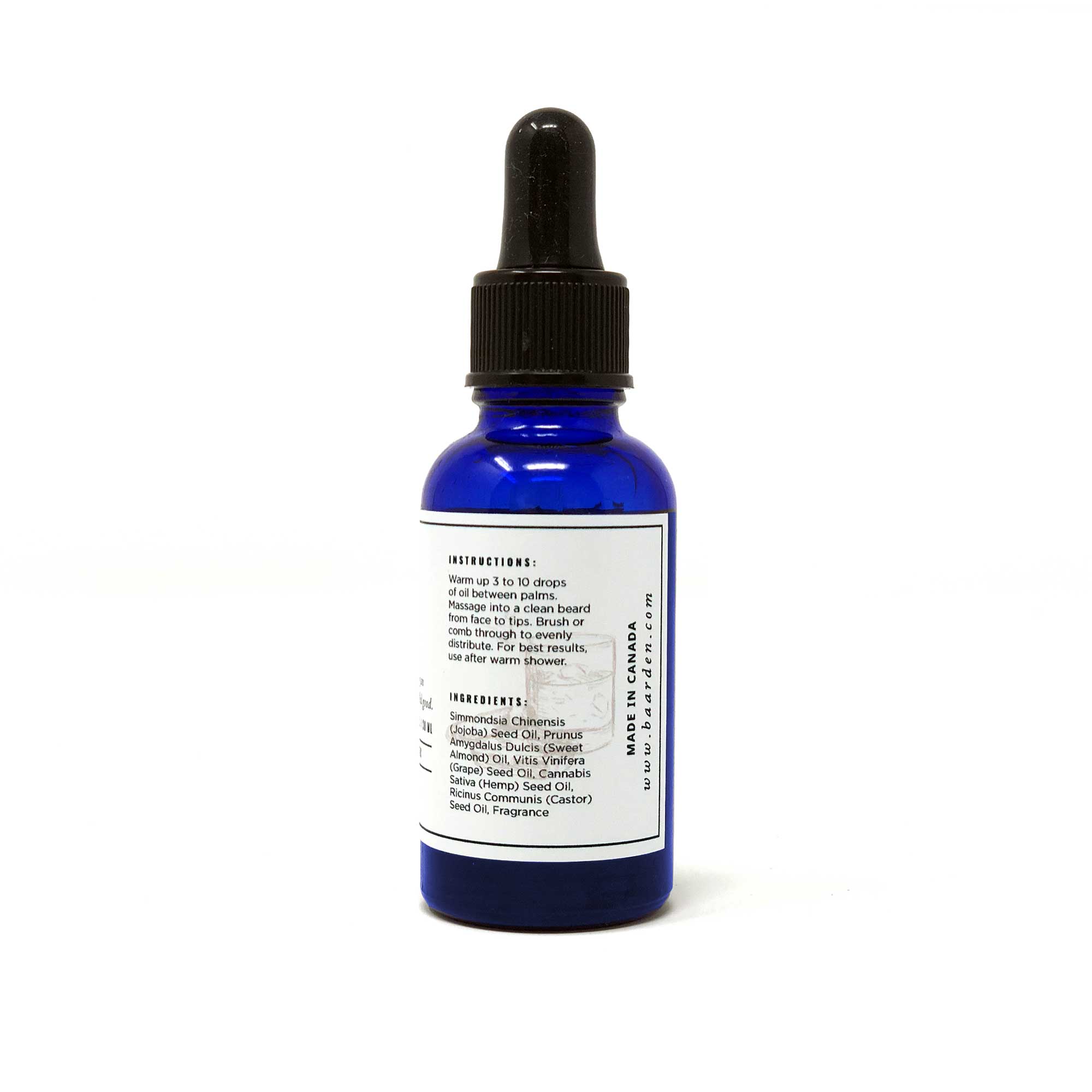 Baarden - Wholesale Beard Styling Product - Beard Oil - Tobacco, Bourbon and Leather1