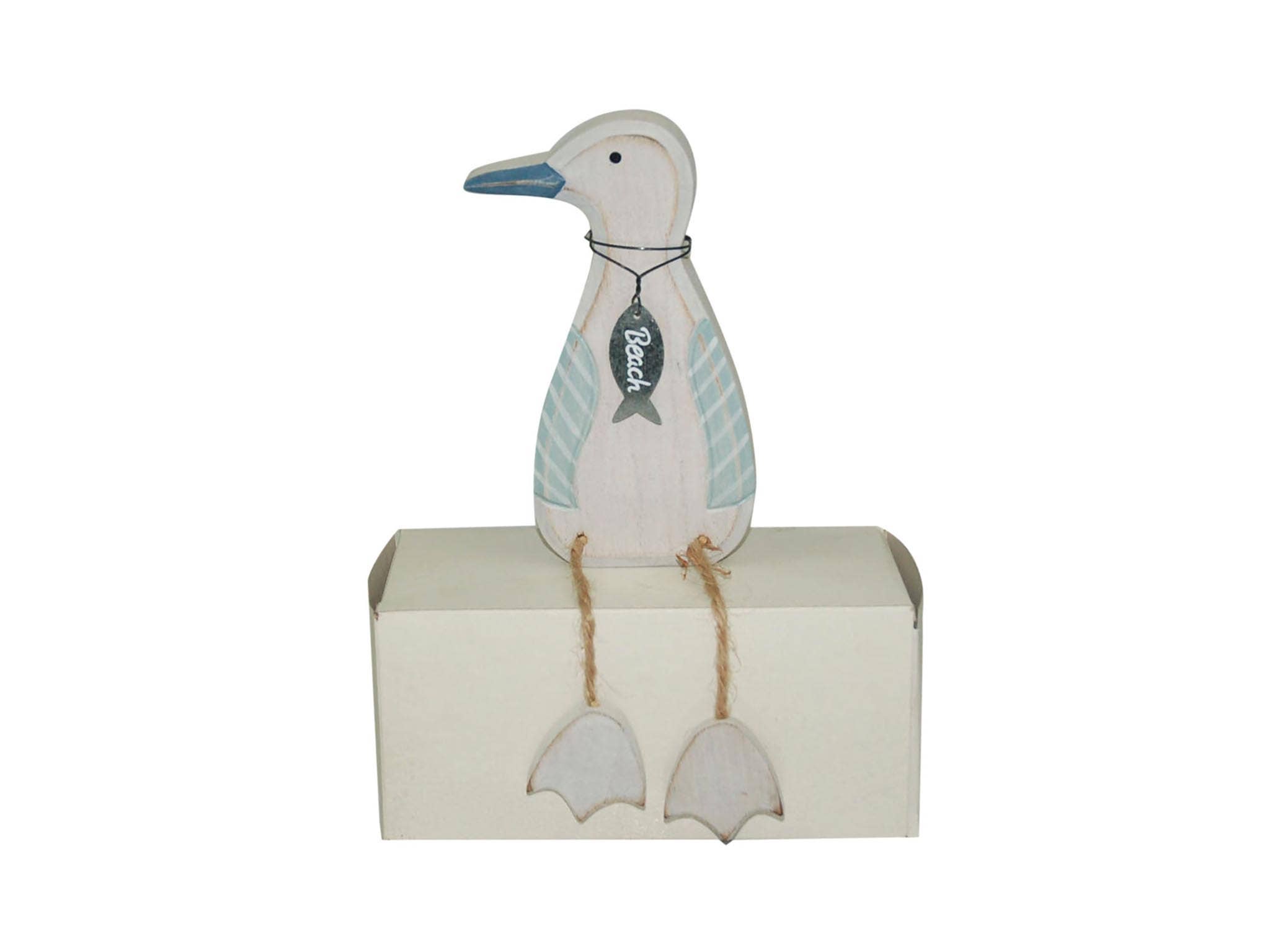 Aktual / Dekora Import S.A - Wholesale Decorative Figurine - DECO WOODEN FIGURE. MARINE SEAGULL0
