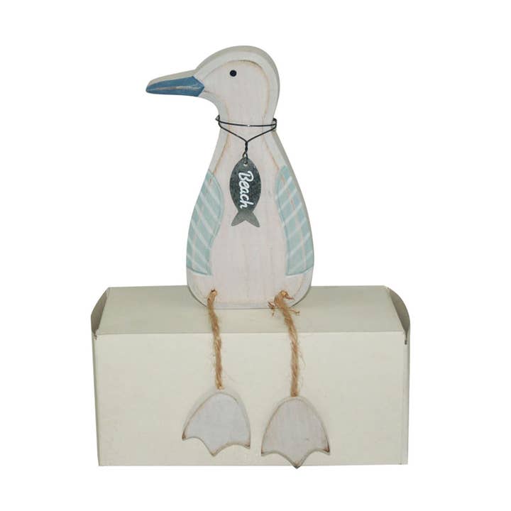 Aktual / Dekora Import S.A - Wholesale Decorative Figurine - DECO WOODEN FIGURE. MARINE SEAGULL0