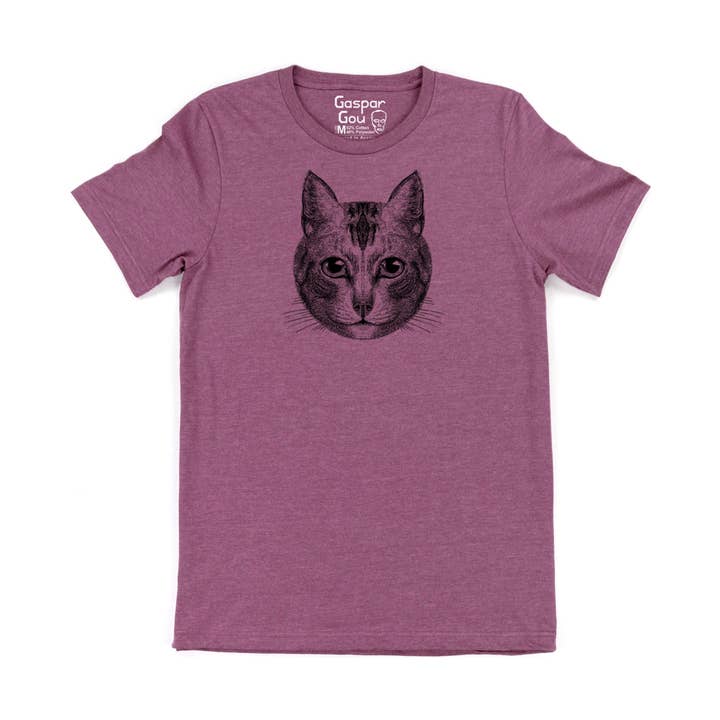 Cat Face Charlie Tee for wholesale by Supermaggie @ Faire