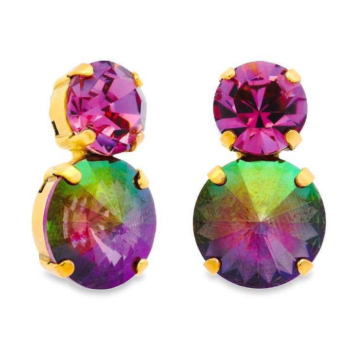 TOVA - Wholesale Dangle Earrings - Maegan Earrings in Midnight Express