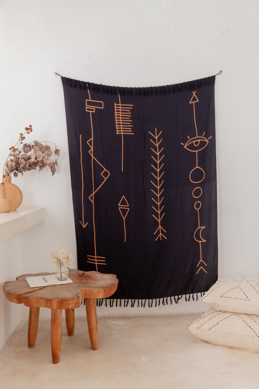 Village Thrive - Wholesale Tapestry/Textile - Abstract Tapestry4