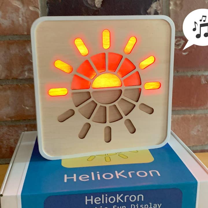 Sunrise/Sunset Clock "HelioKron" for wholesale by Digital Horology