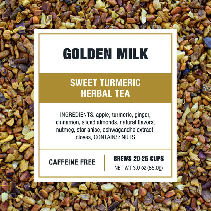 Tiesta Tea Company (loose leaf teas & accessories) - Wholesale Loose Tea - Golden Milk - Sweet Turmeric Herbal Tea11