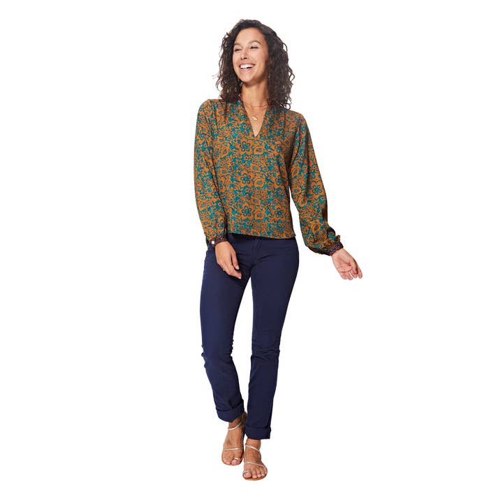 TOP DE VERANO DE MANGA LARGA TIP0051B para venta al por mayor de Ipanima