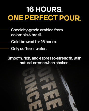 Solo Coffee - Wholesale Iced Coffee/Cold Brew - Expresso Strength Cold Brew Coffee Concentrate (32oz). 1
