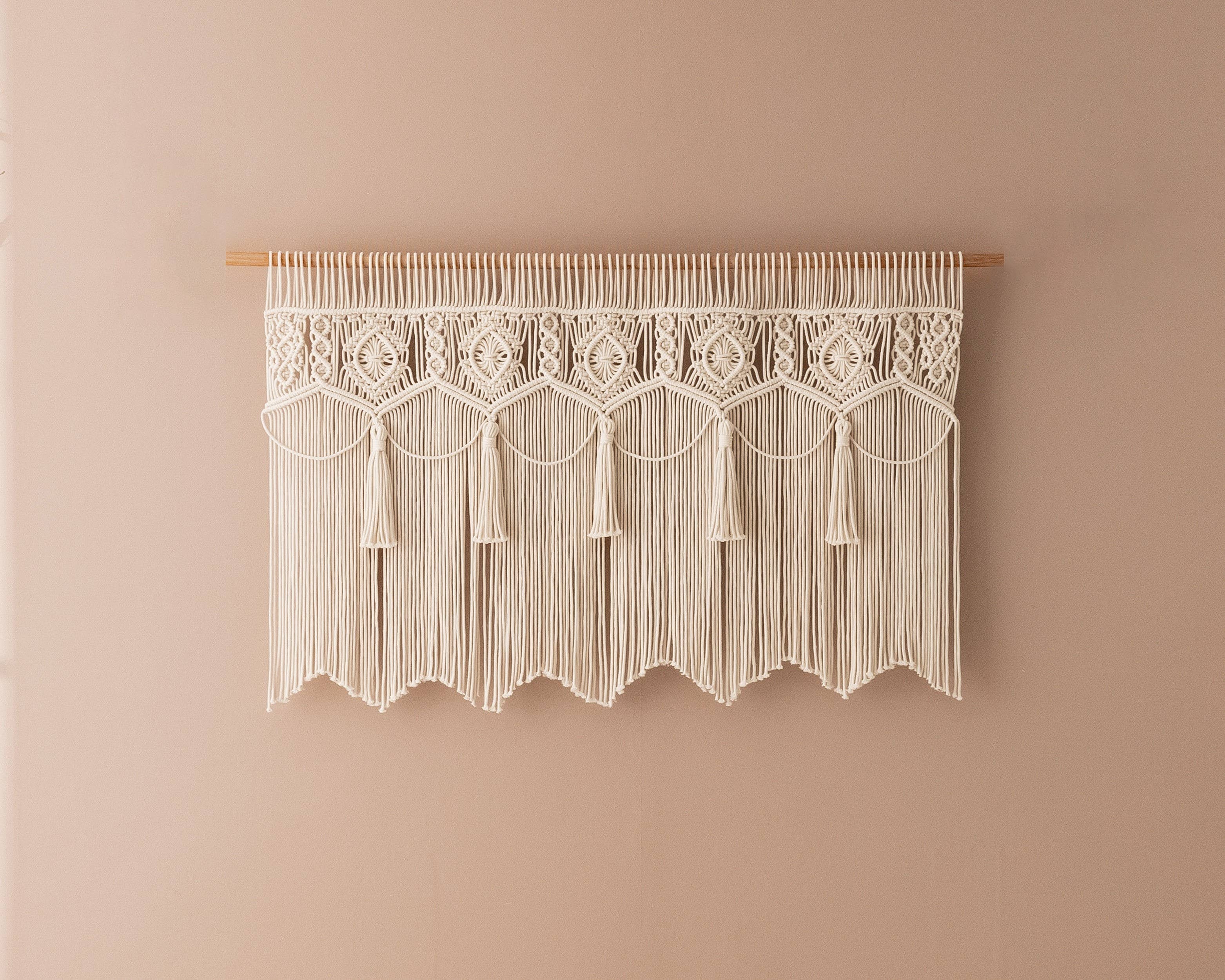 HeartCrafted - Wholesale Curtain - Macrame Curtain C1310