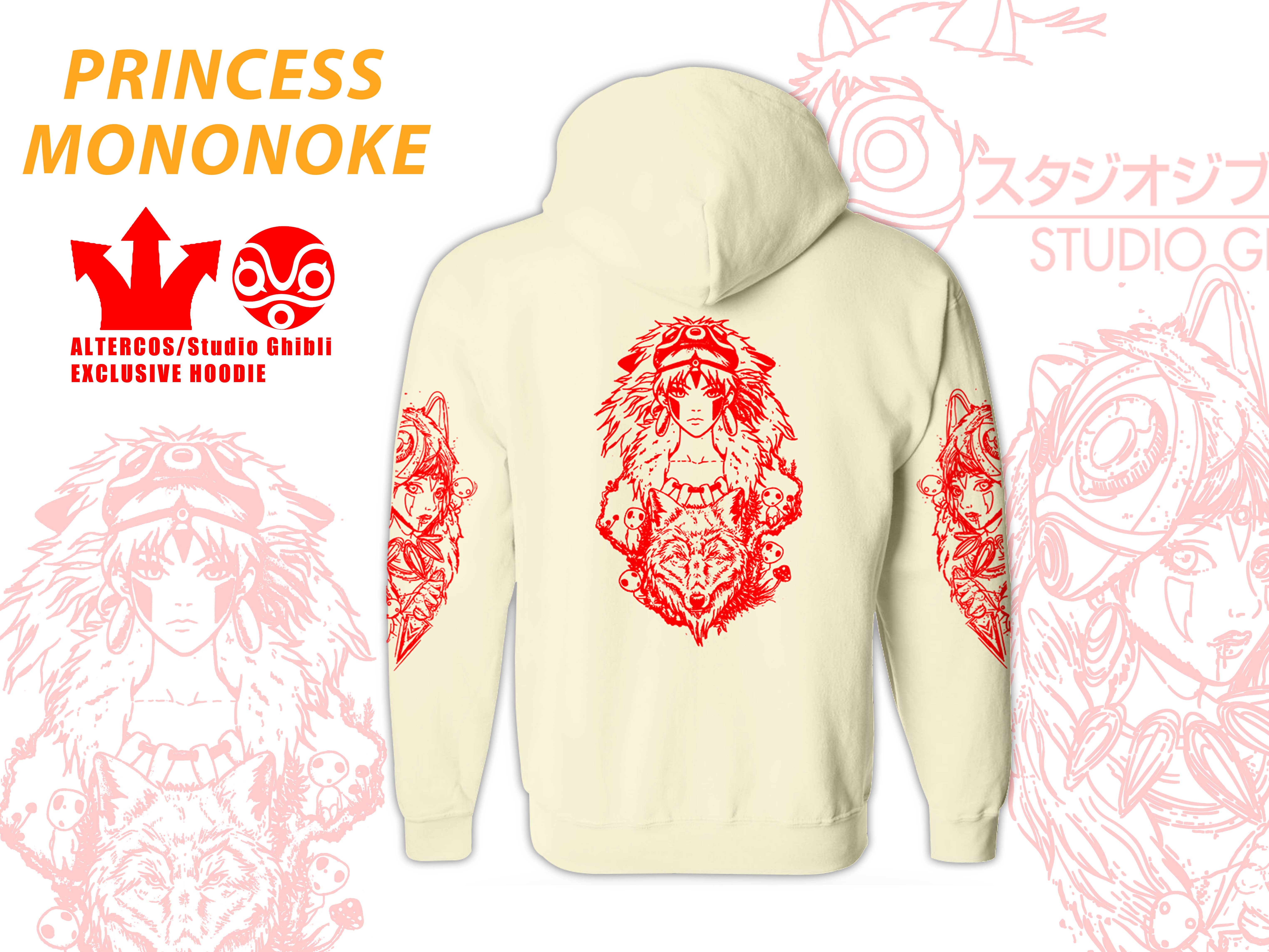 Altercos – wholesale Hoodie – Unisex – Princess Mononoke Hoodie2