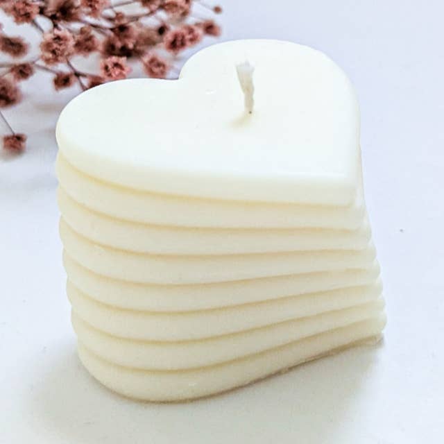 Mila Heart Candle for wholesale by Iconic Candles