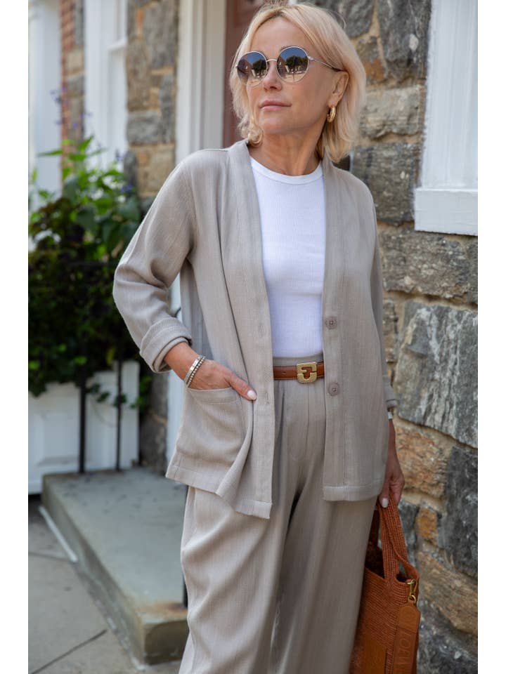 VIKOLINO - Wholesale Pants - Women's - Merino Wool Wide Leg Pants