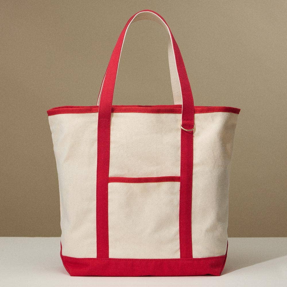 Sensibling Corp. - Wholesale Tote Bag - Women's - Large Multi Classic Canvas Tote Bag
22