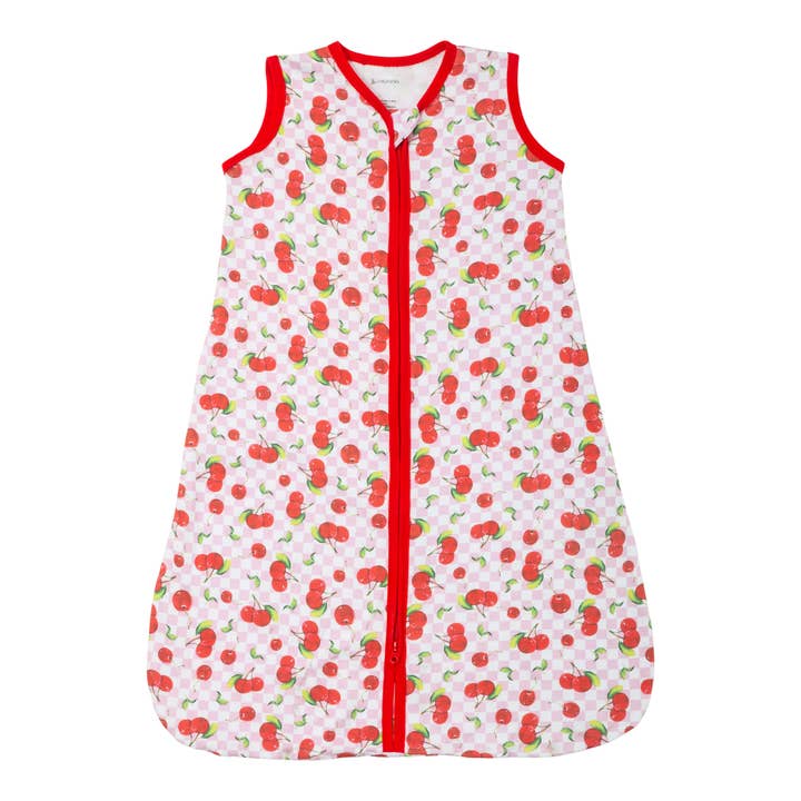 LollyBanks - Wholesale Sleepsack - Baby - Cherry on Top Baby Sleep Sack, 100% Organic Cotton