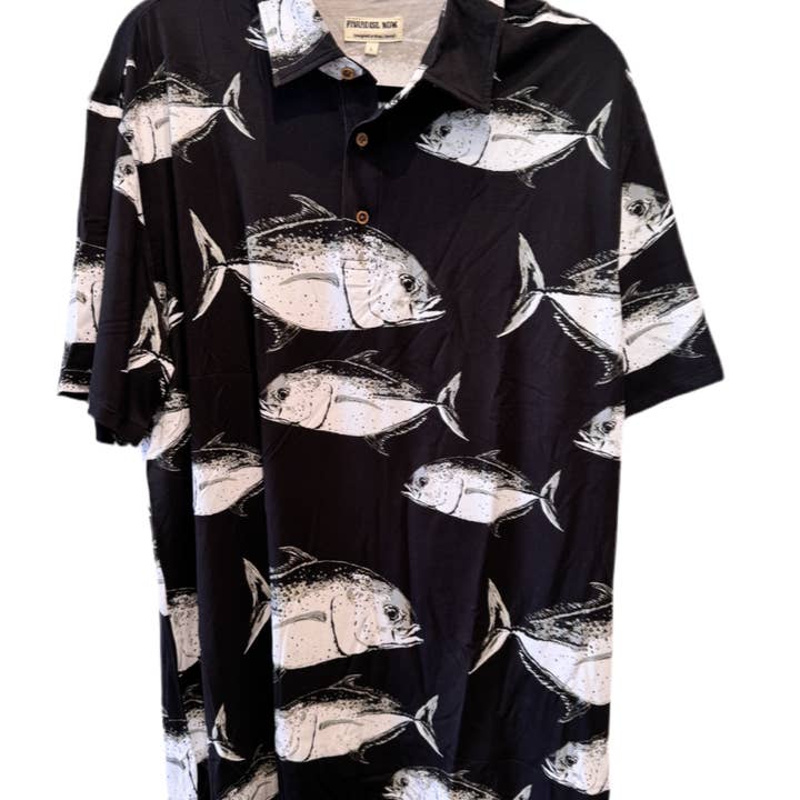 Polo en bambou extensible Mens Omilu pour la vente par Paradise Now Hawaiʻi